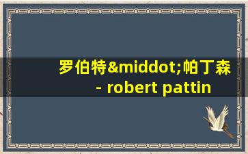 罗伯特·帕丁森 - robert pattinson